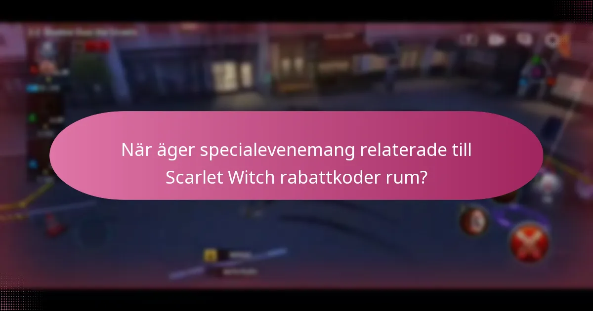 Vilka unika belöningar kan jag få med Scarlet Witch rabattkoder?