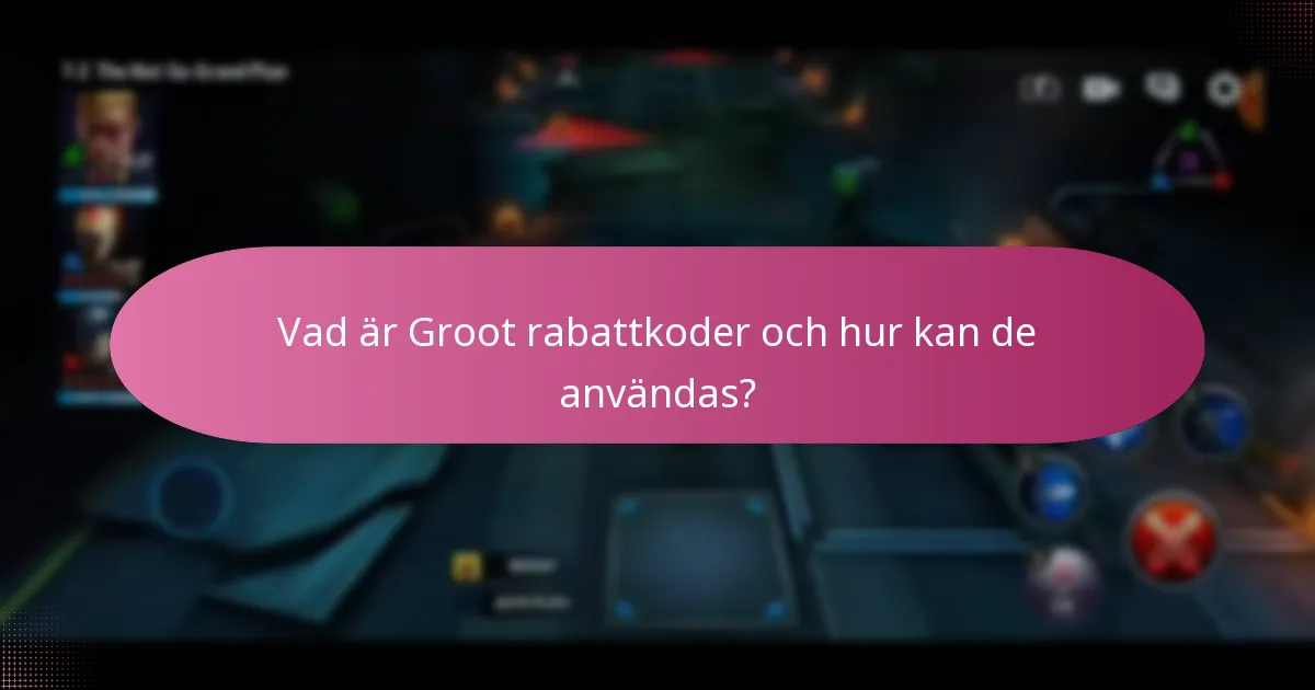Vad är evenemangstokens relaterade till Groot?