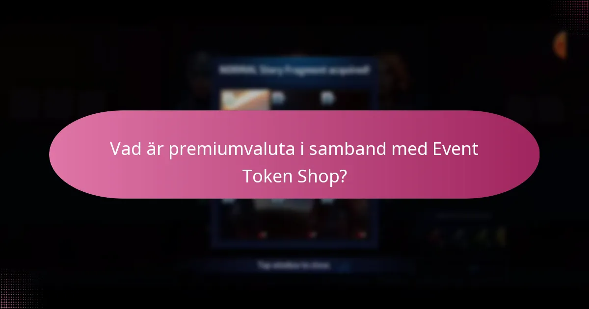 Hur fungerar karaktärsval i Event Token Shop?