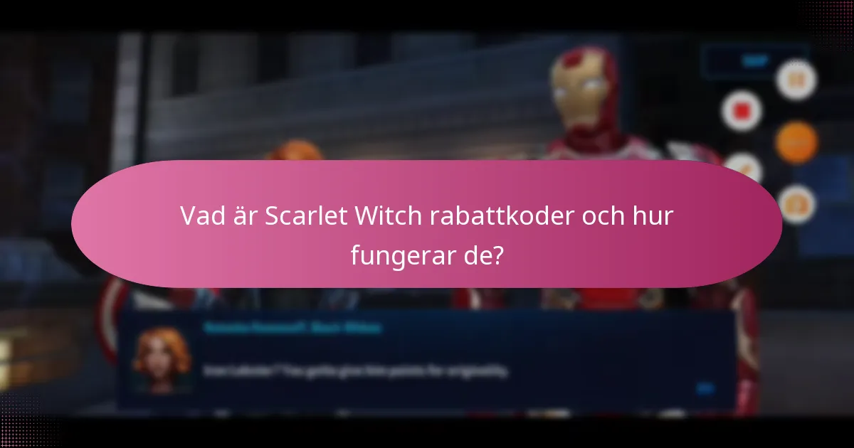 När äger specialevenemang relaterade till Scarlet Witch rabattkoder rum?