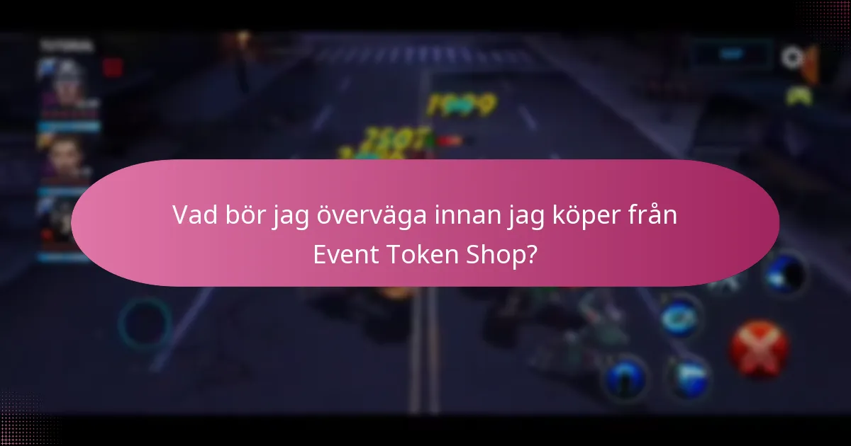 Vad bör jag överväga innan jag köper från Event Token Shop?
